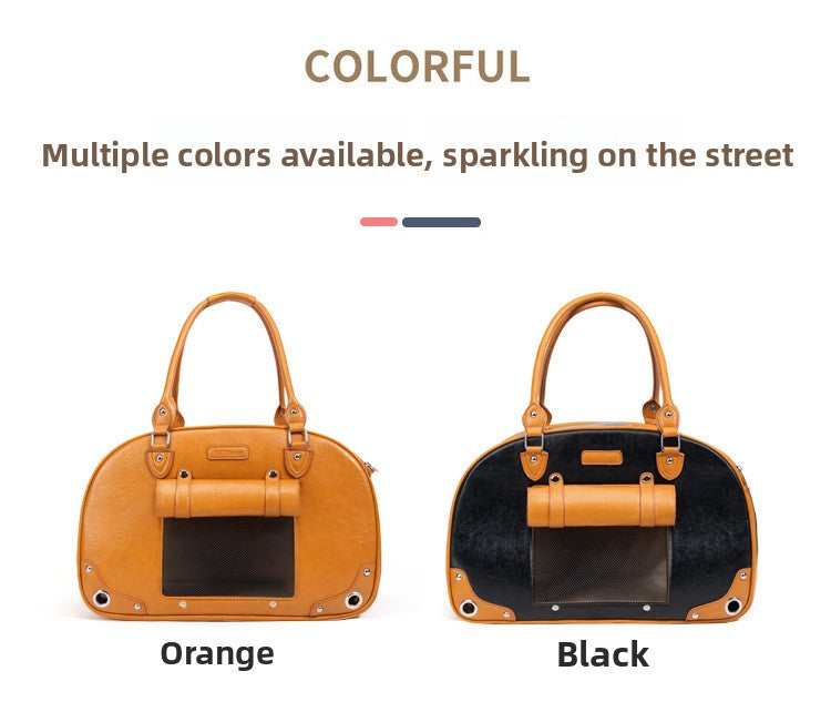 Stylish Pet Carrier Bag for Travel and Outdoors