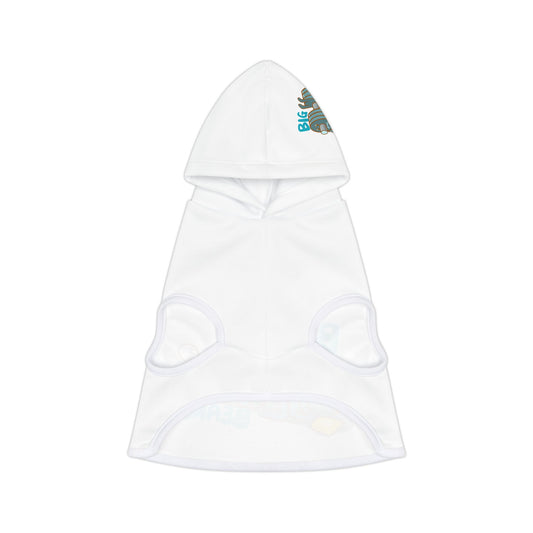 Cute Barbell Cartoon Pet Hoodie — 'Cutie Bar Bell' Design