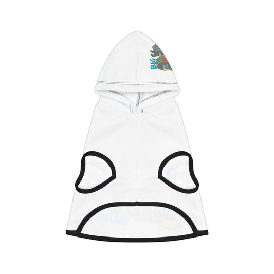 Cute Barbell Cartoon Pet Hoodie — 'Cutie Bar Bell' Design