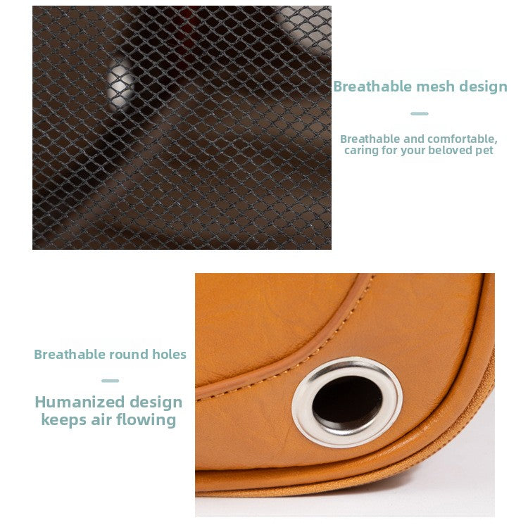 Stylish Pet Carrier Bag for Travel and Outdoors