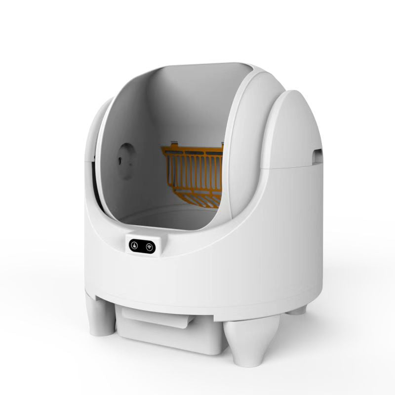 Fully Automatic Cat Litter Box Large Space Intelligent Litter Scooper Fully Enclosed Deodorizing Sterilizing Cat Toilet