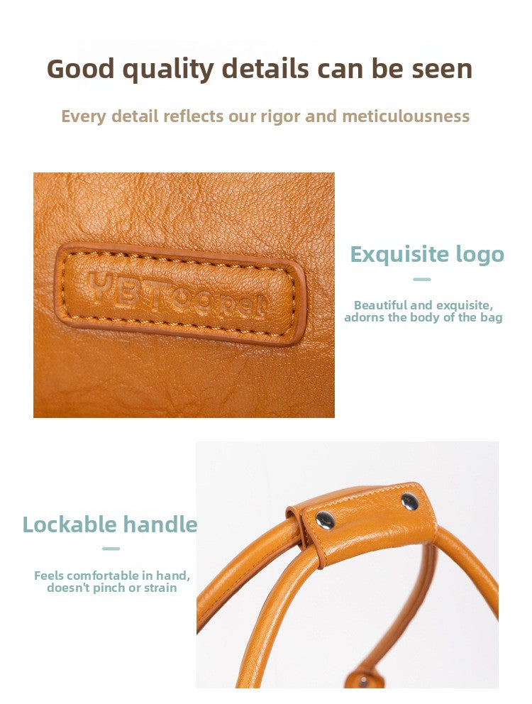 Stylish Pet Carrier Bag for Travel and Outdoors